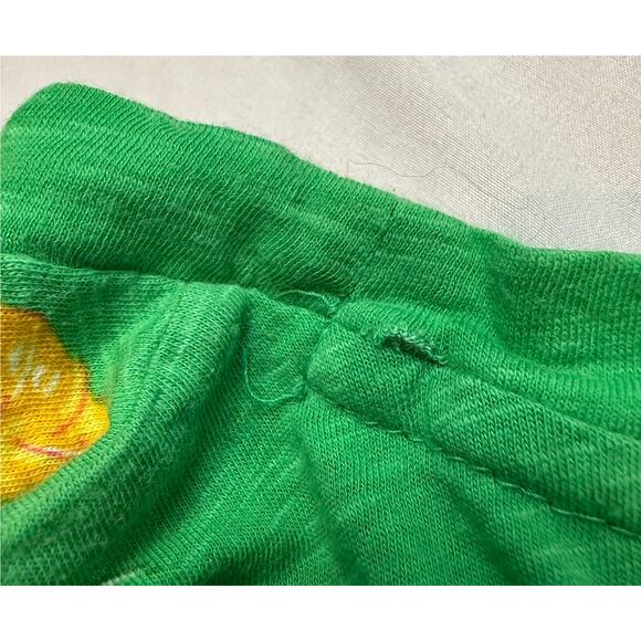 Crown & Ivy Floral Ruffle Short Sleeves Green Yellow Bundle Size XL - Picture 6 of 8